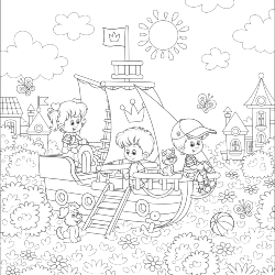 Kids in the ship