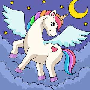 pegasus coloring pages